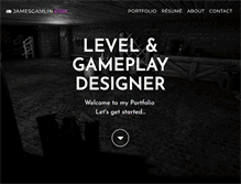 Tablet Screenshot of jamesgamlin.com